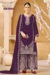 Khushali By Banwery Georgette Embroidery Work Plazzo Suits